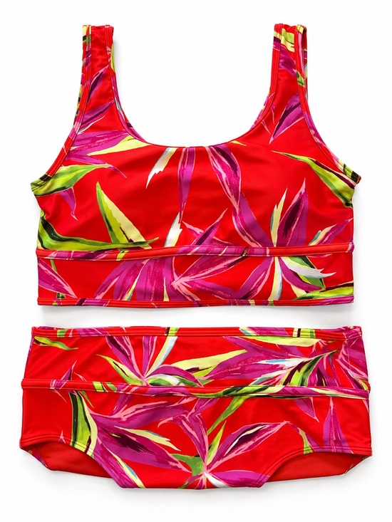 Old Navy Other - Old Navy Full Bloom Bliss High-Waist Bikini Set—Top Large and Bottoms XL